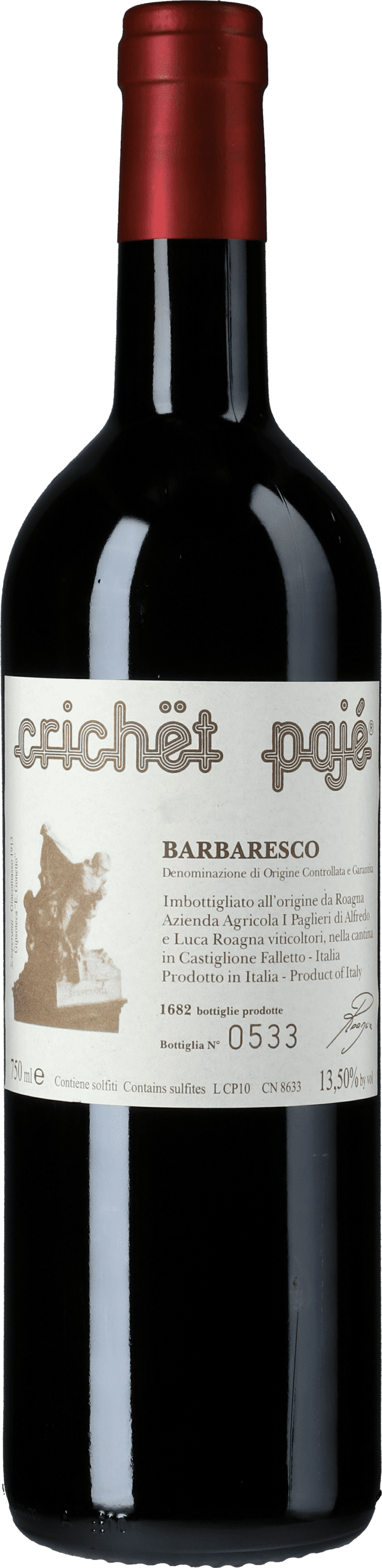 Roagna: Barbaresco Crichet Paje 2015