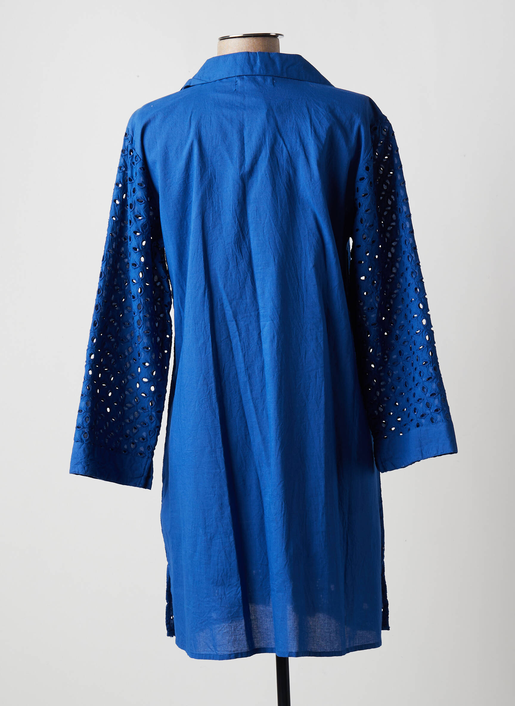 David Tuniquemanchelongue Femme couleur bleu