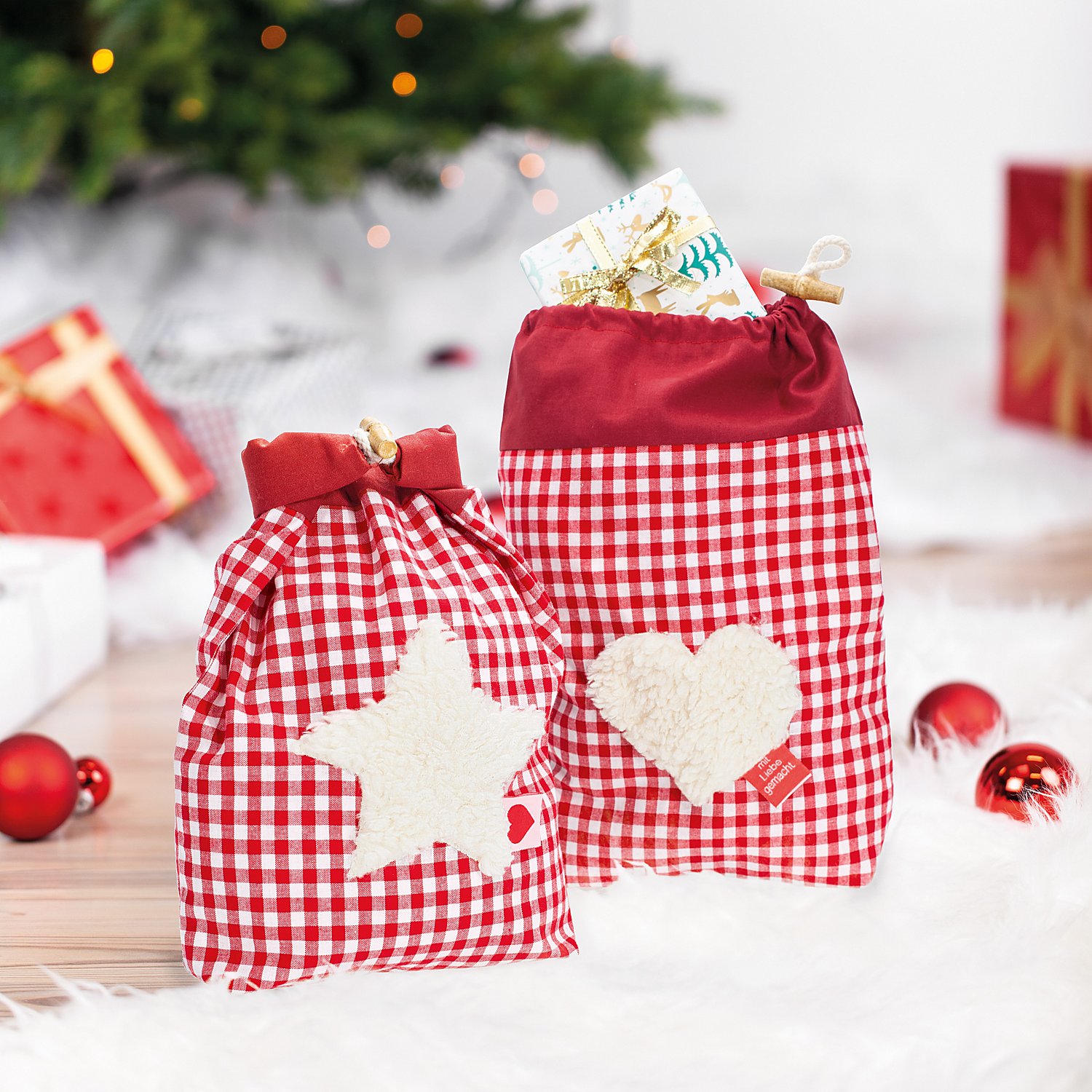 buttinette Label-Set, 2,5 x 6,4 cm, 30 Stück
