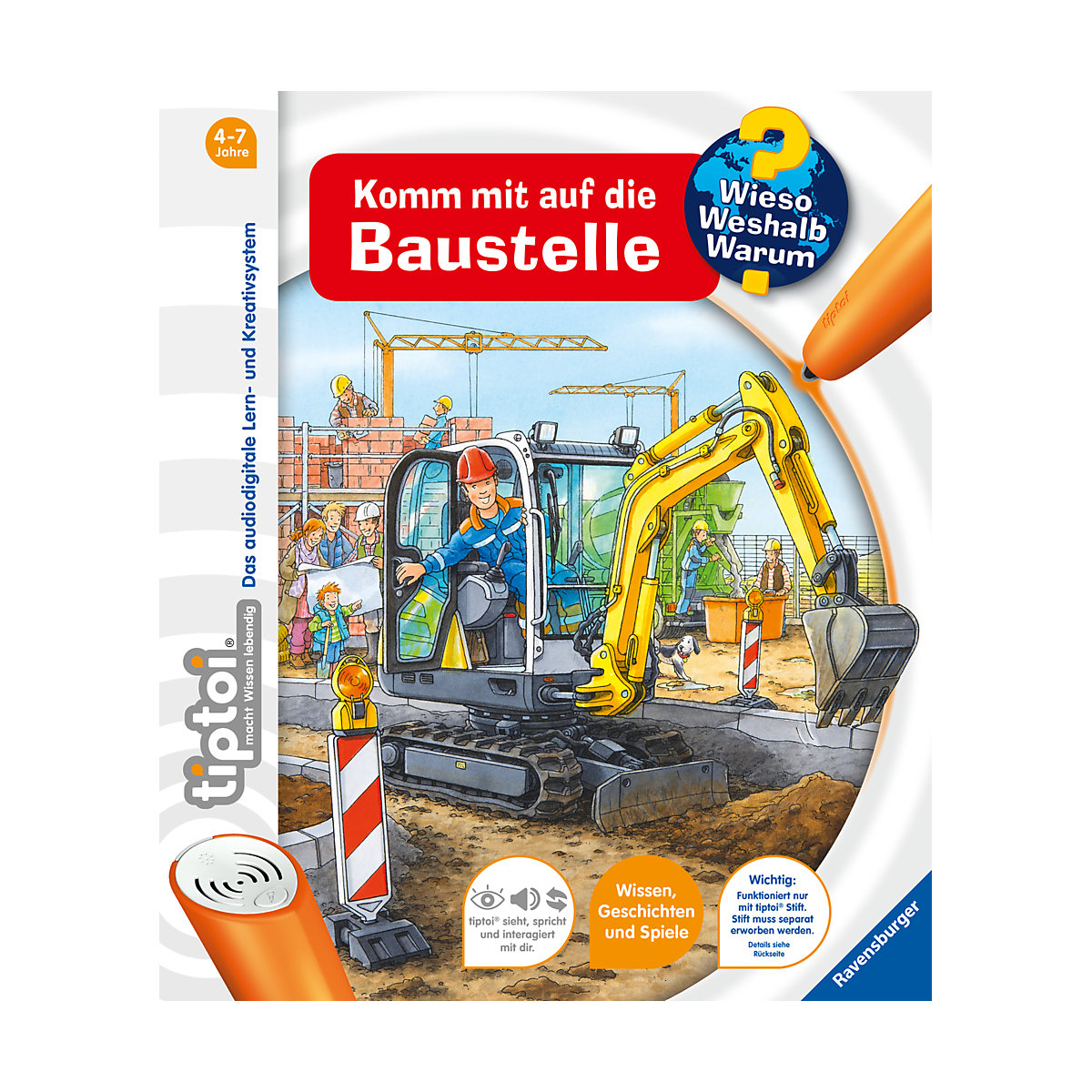 tiptoi®: WWW Komm mit auf die Baustelle