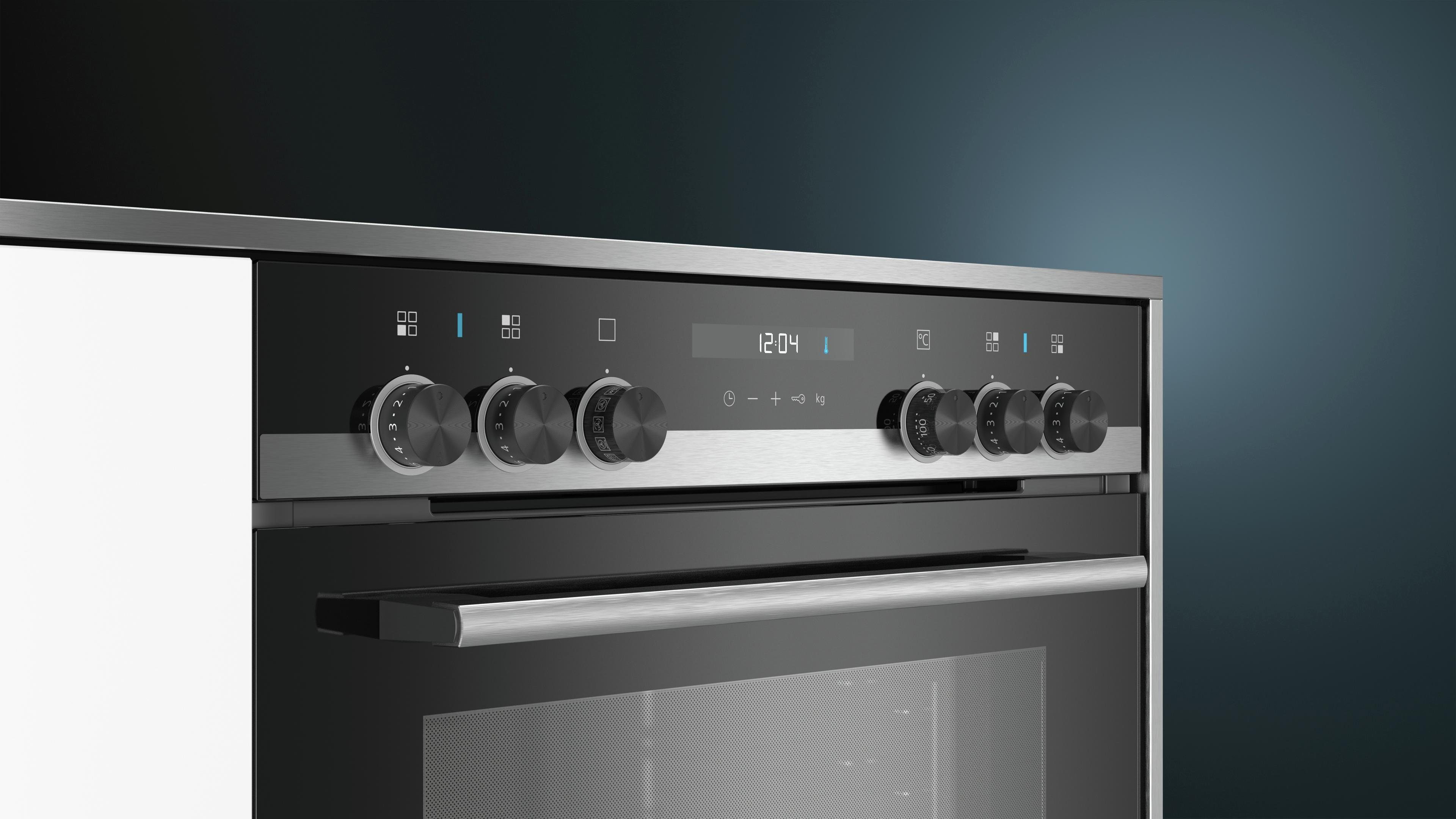 SIEMENS Elektro-Herd-Set EQ523KA00, mit cookControl 10
