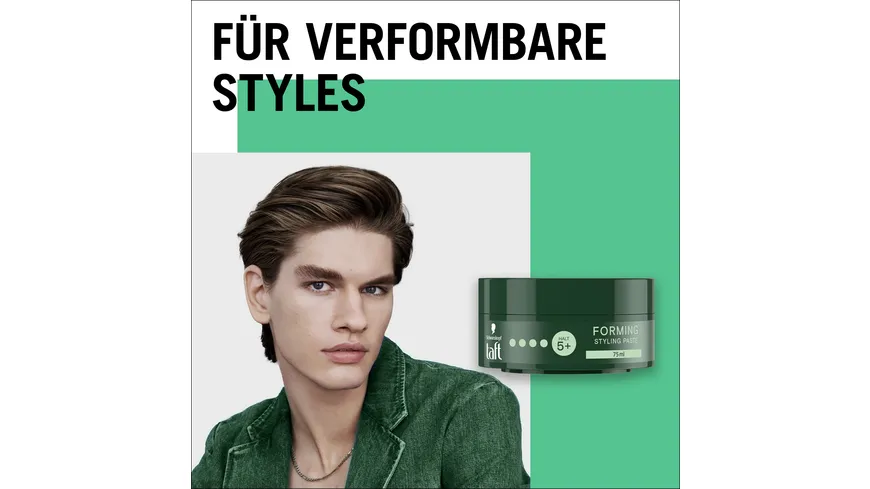 TAFT Forming Styling Paste 75ml Halt 5+ Glanz 1 75 ml