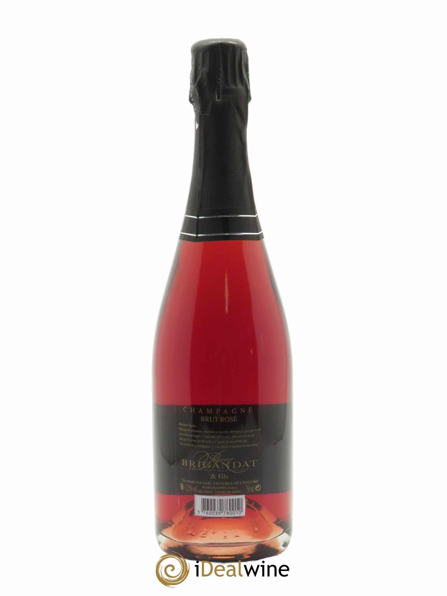 Rosé de saignée Brut Brigandat   - Lot de 1 Bouteille