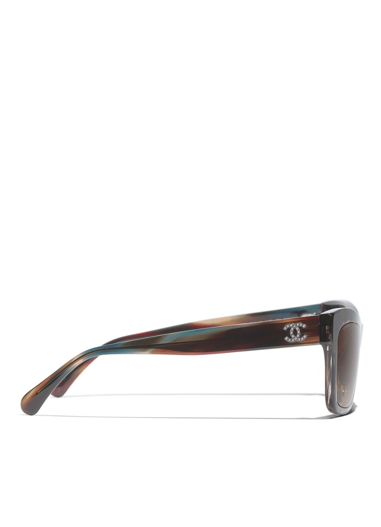 CHANEL RECTANGULAR SUNGLASSES