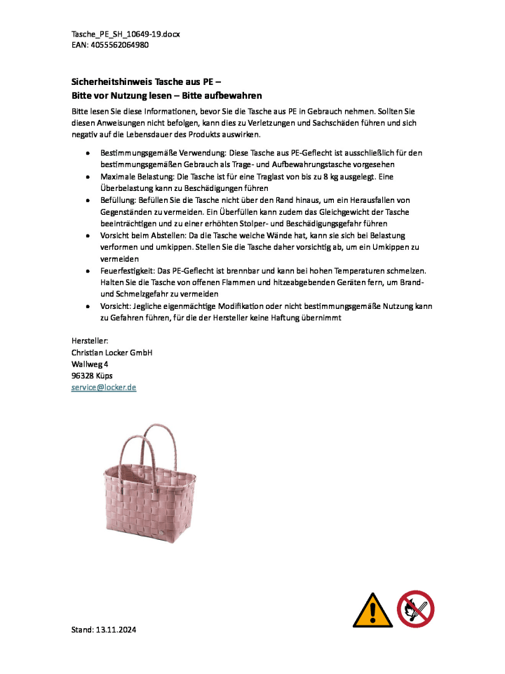 kobolo Einkaufstasche ROSEXXLBAG in Rosa günstig kaufen onesize