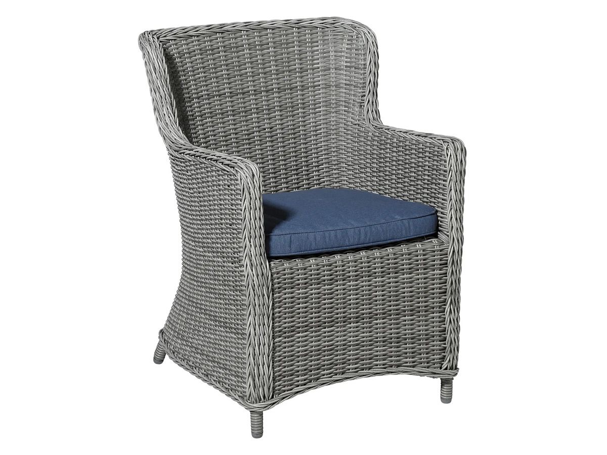 Madison Panama Safier Blue Wicker universelles Sitzkissen