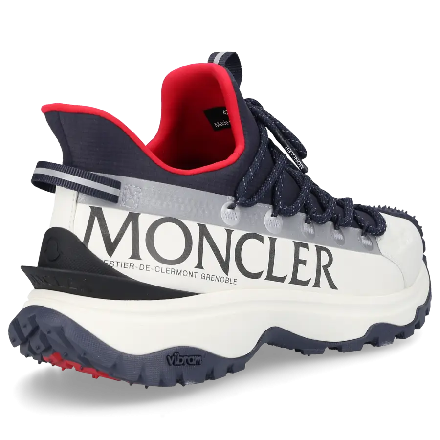 Moncler - Sneaker low TRAILGRIP LITE 2 Kalbsleder - weiß