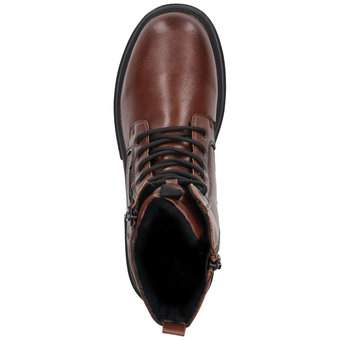 Tom Tailor Schnür Boots in braun