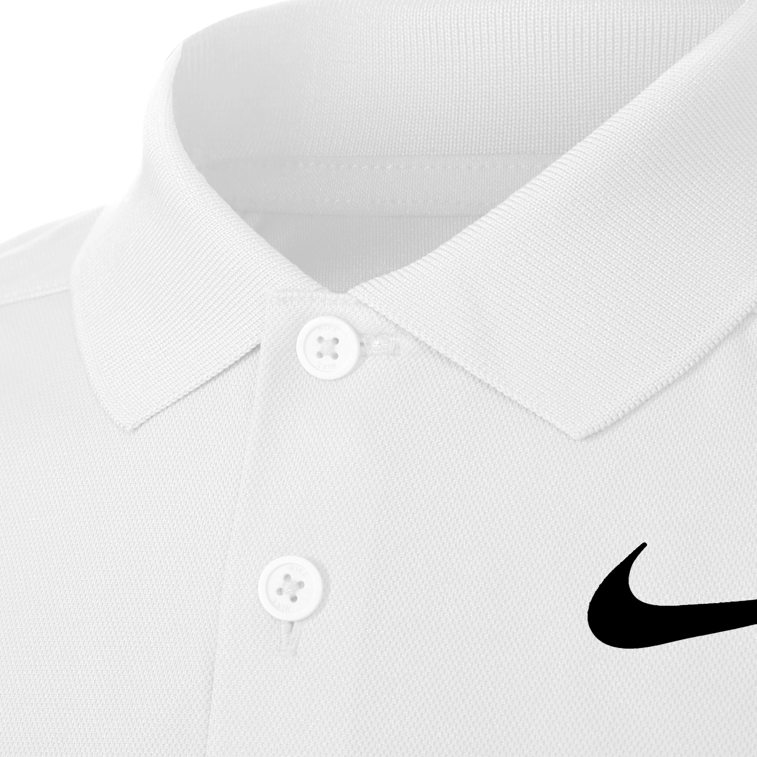 Dri-Fit Victory Polo Jungen - Weiß, Schwarz