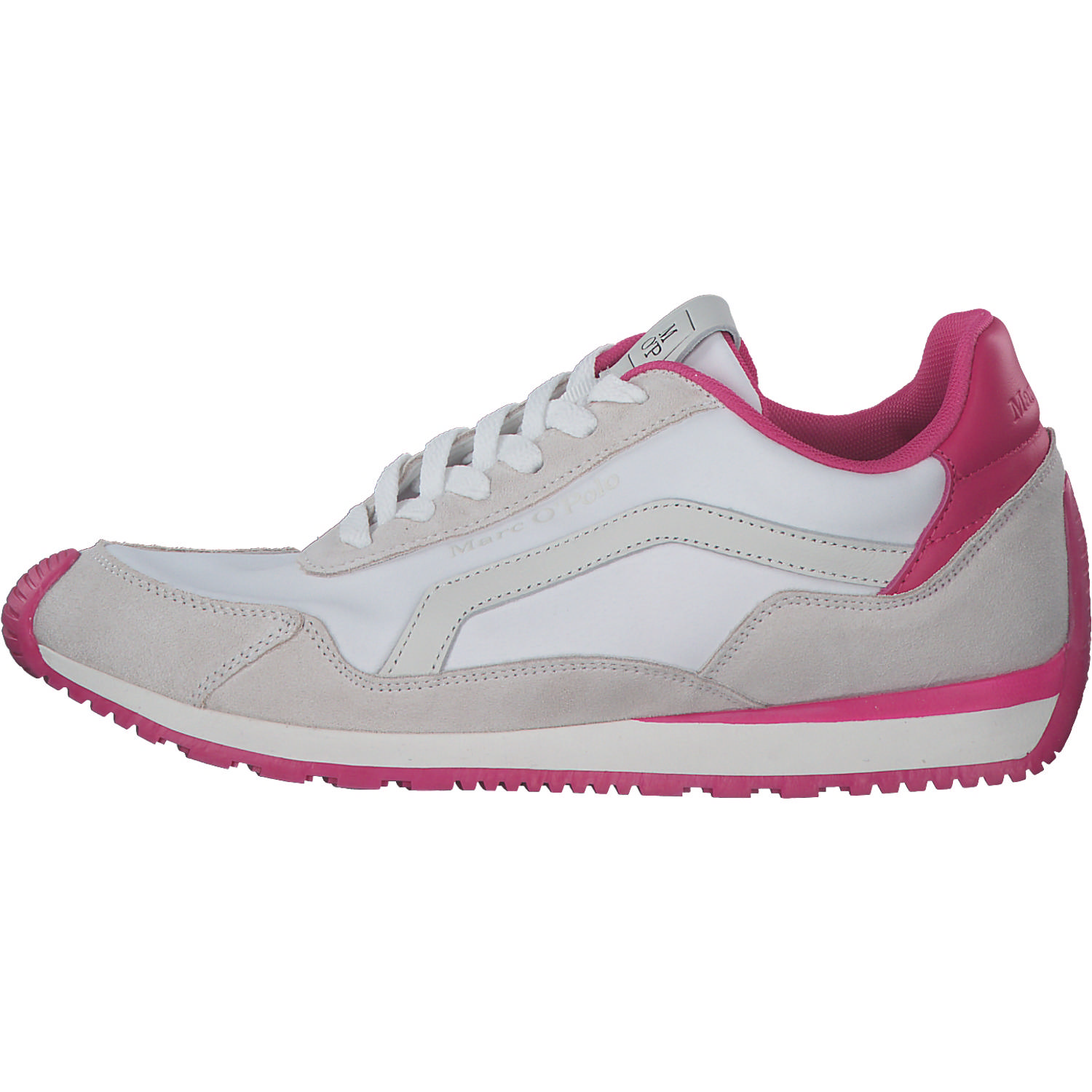 MarcO`Polo 30216863, Schnürschuhe, Damen, white/pink