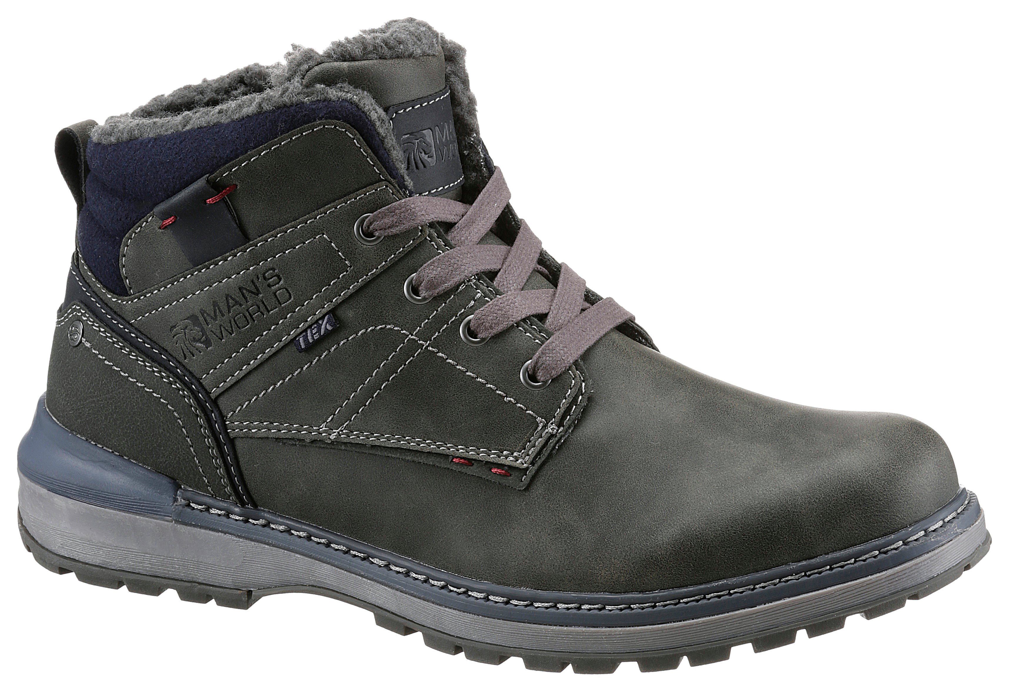 Man's World Winterboots mit wasserabweisender TEX-Membran
