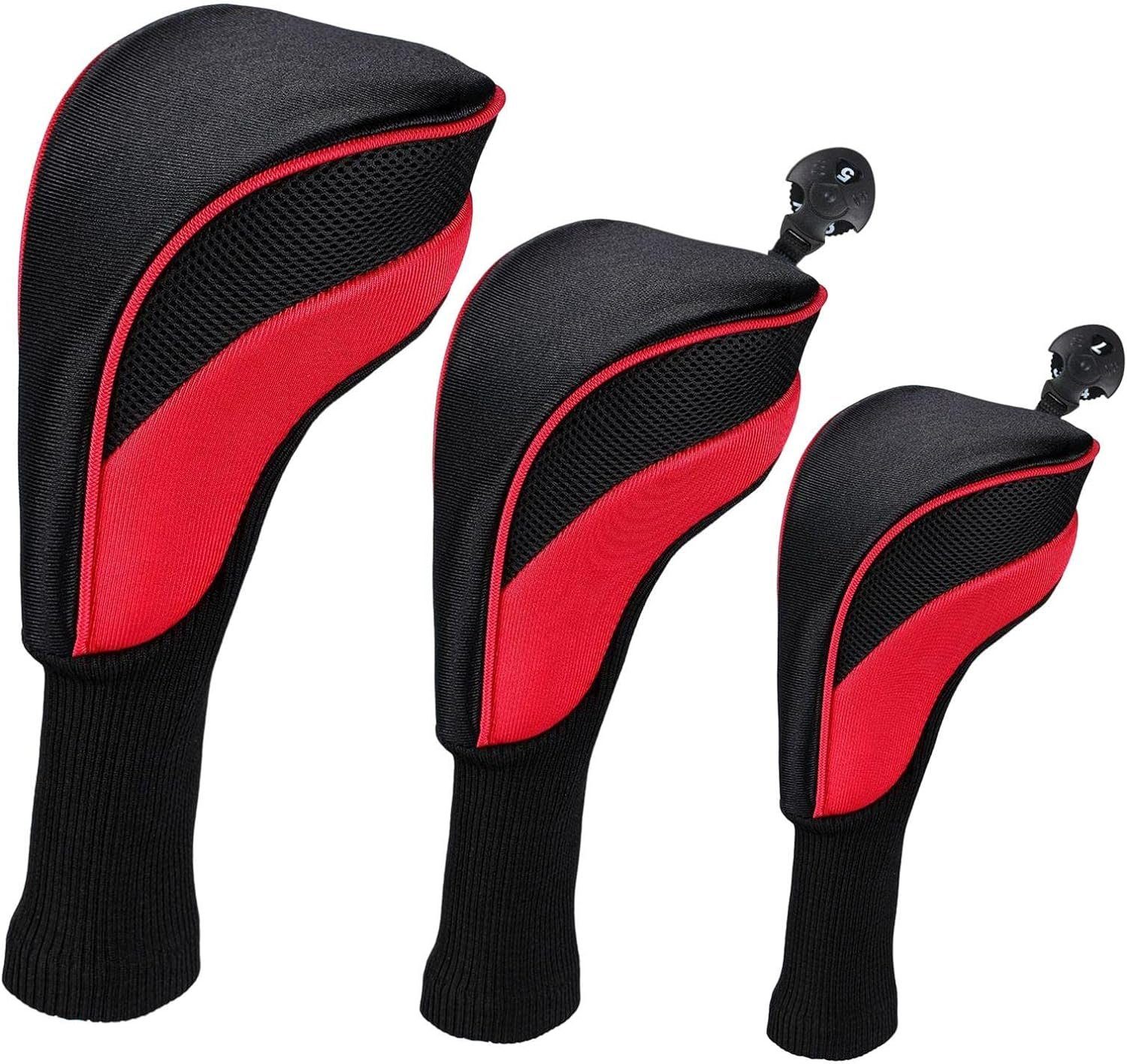 Runxizhou Golfschlägerhaube Golfschläger Abdeckung - 3 Stück/Set