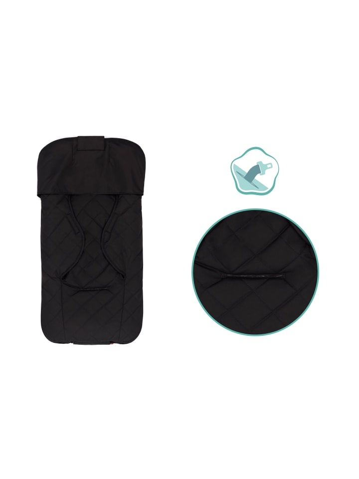 fillikid Winterfußsack Nevado Gr. 0 Exklusiv in Schwarz günstig kaufen onesize
