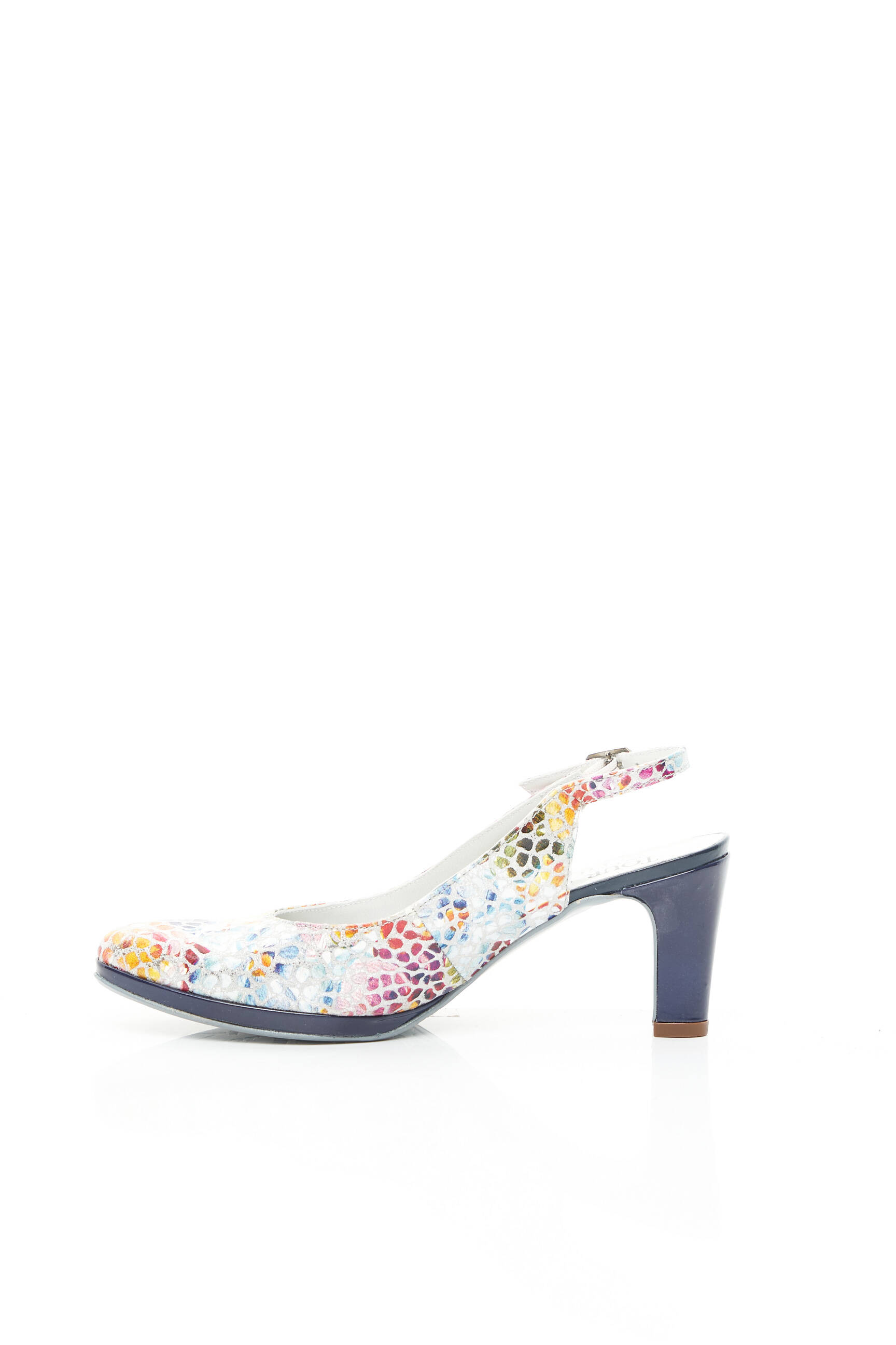 Un Tour En Ville Sandales Nu Pieds Femme couleur bleu