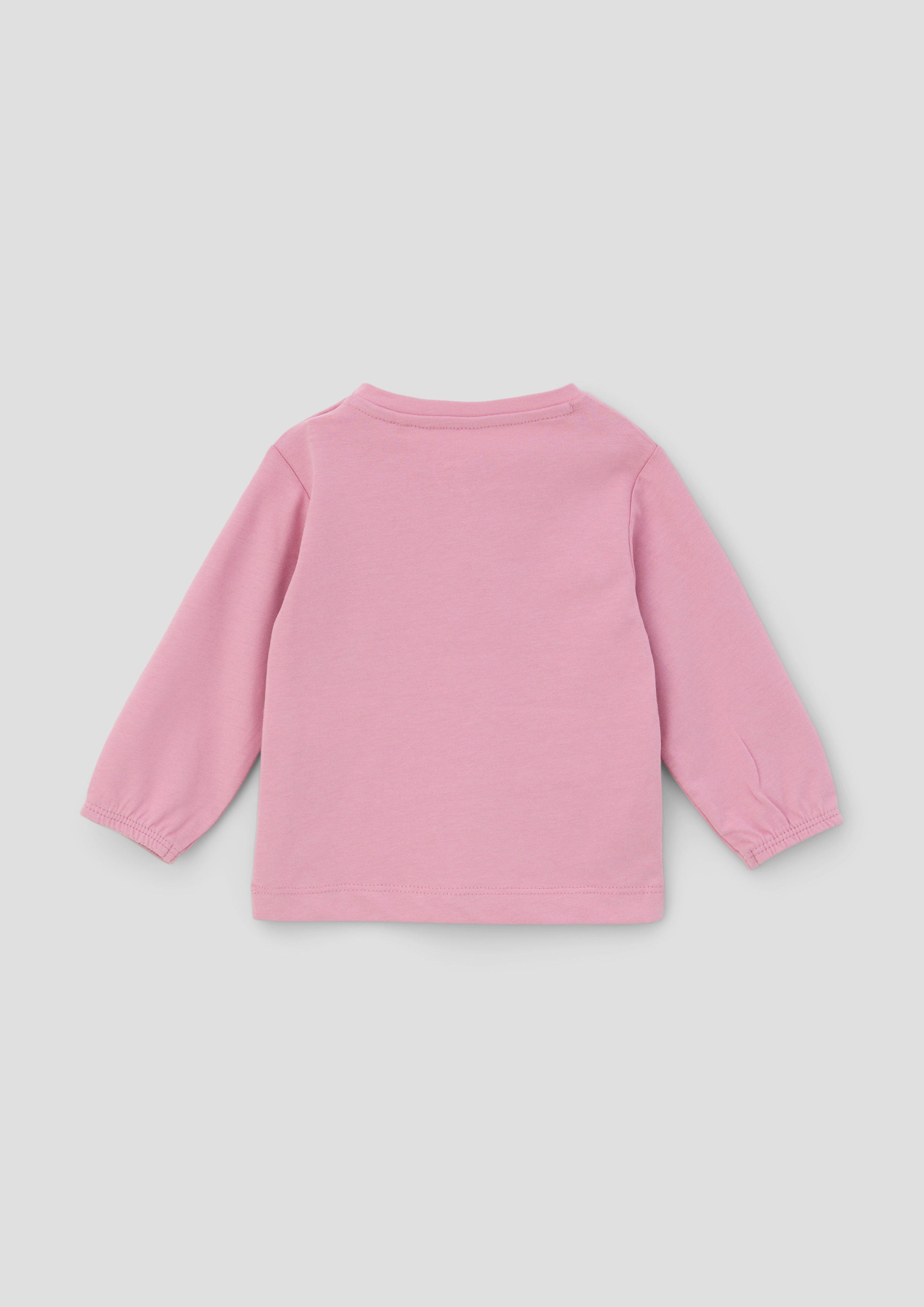 Longsleeve mit Glitzerprint  2134310-4350