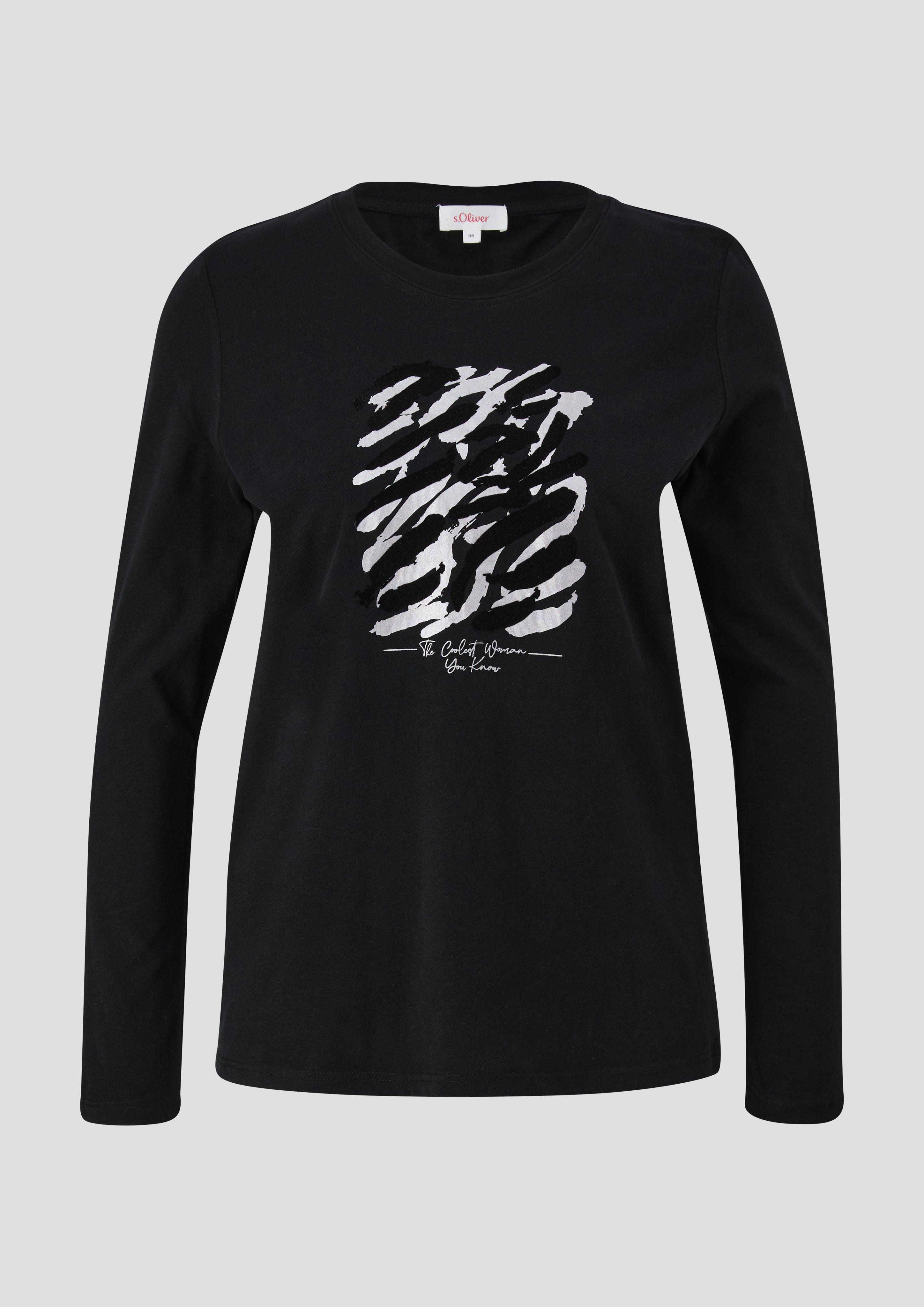 Longsleeve mit Effektprint  2138905-99D0
