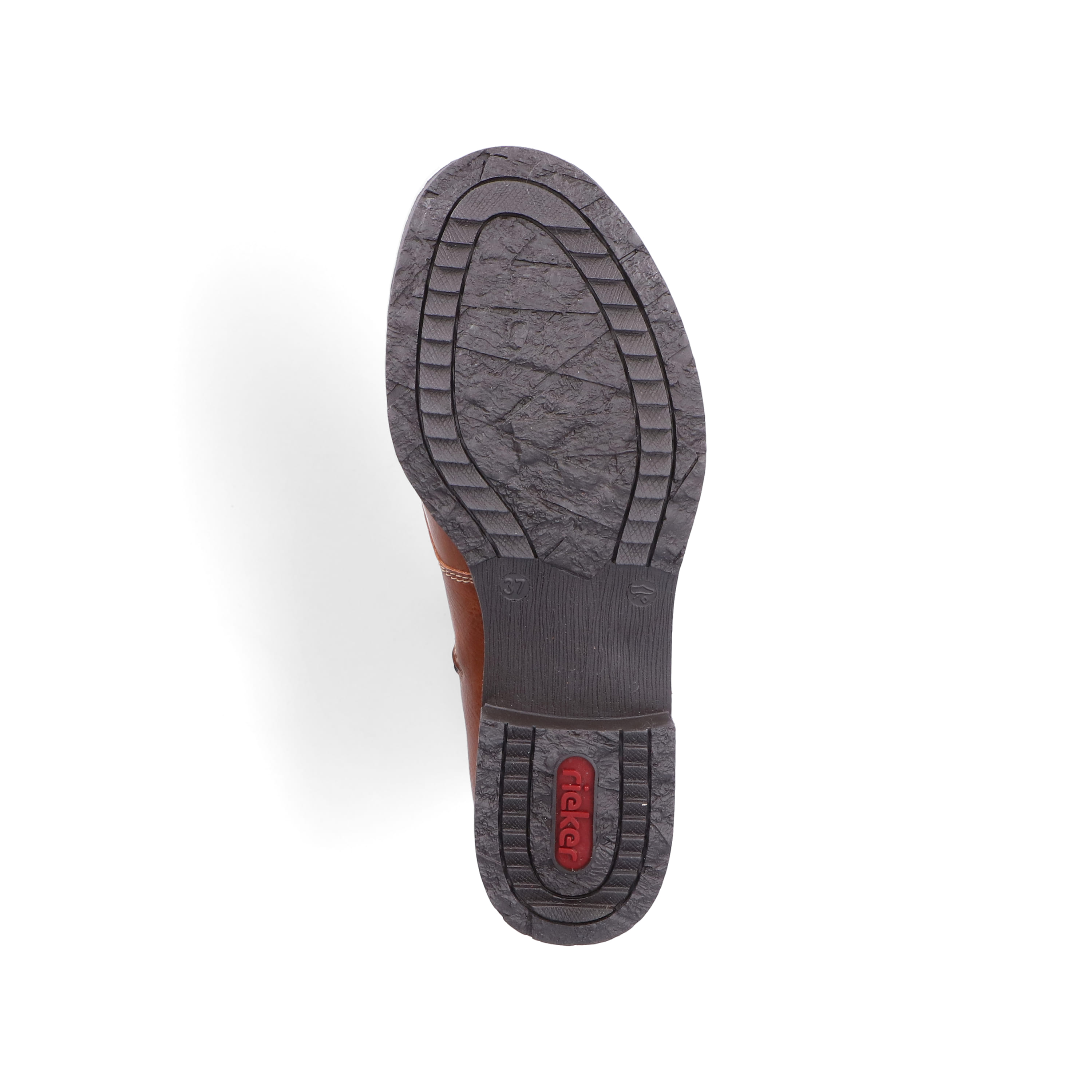 Rieker Damen Schnürstiefel fuchsbraun