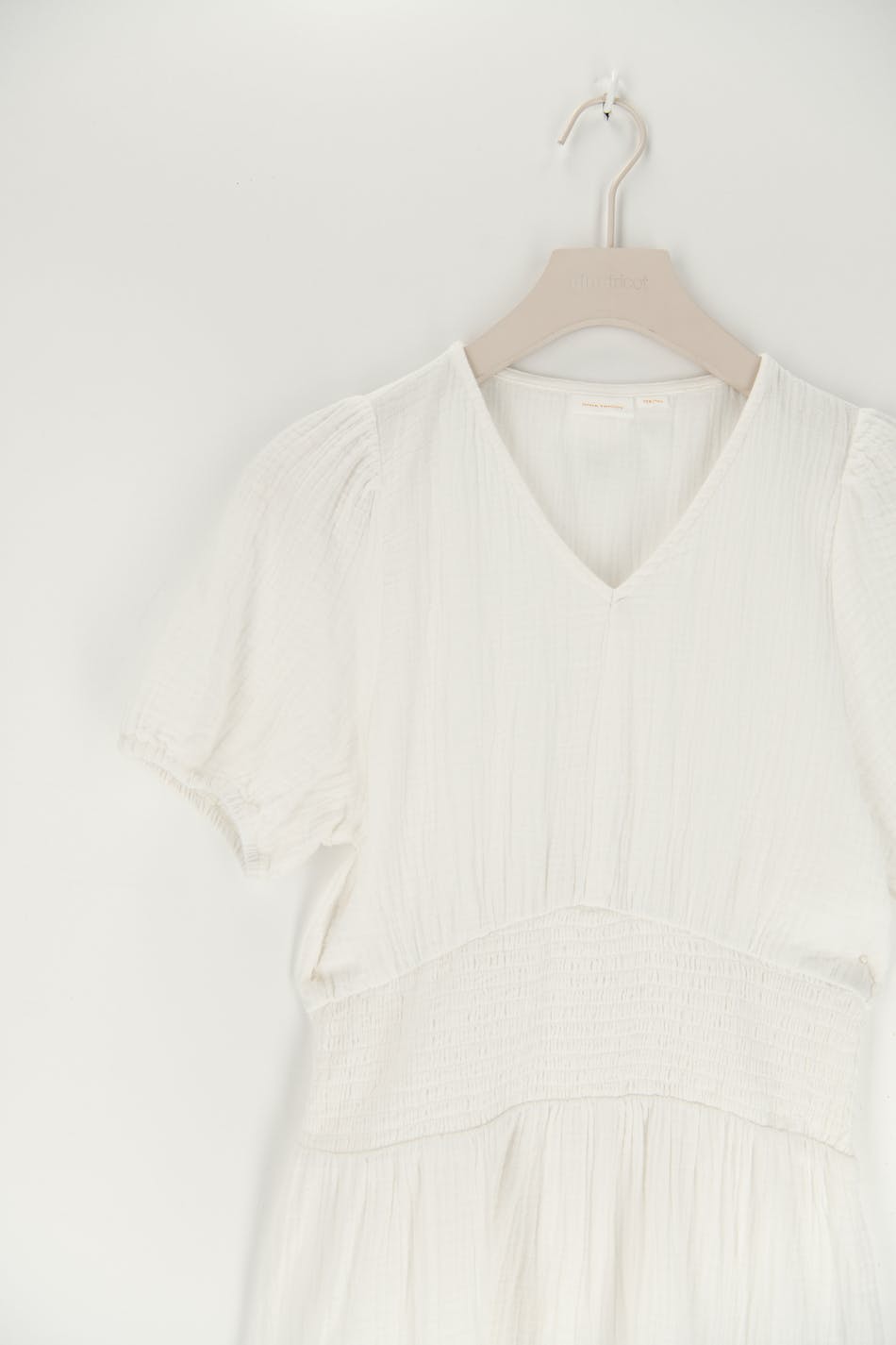 Y gauze frill dress