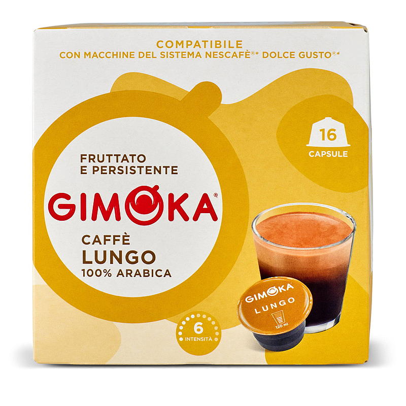 Gimoka Kaffekapsler 16-pk Gimoka Lungo