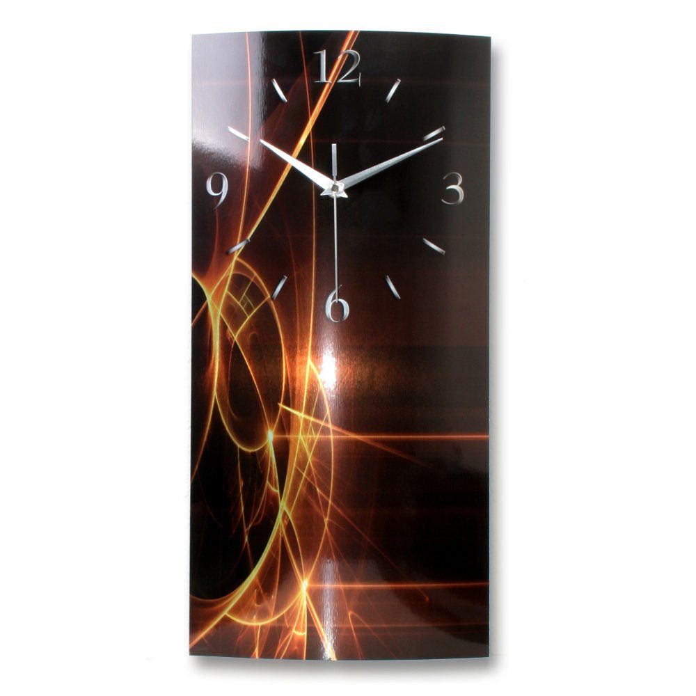 Kreative Feder Funkwanduhr 3D Design-Wanduhr 