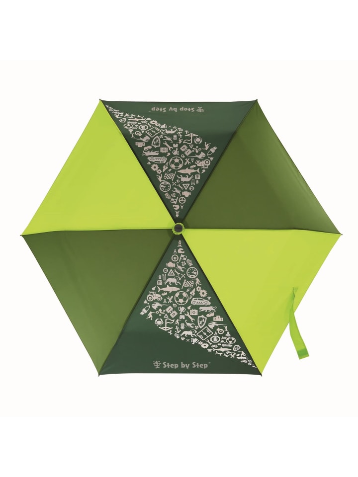 Step by Step Regenschirm Magic Rain EFFECT Lime in Grün günstig kaufen onesize