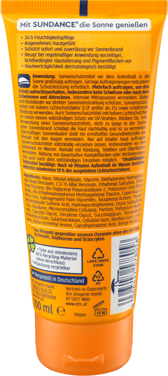 Sonnencreme LSF 50, 100 ml