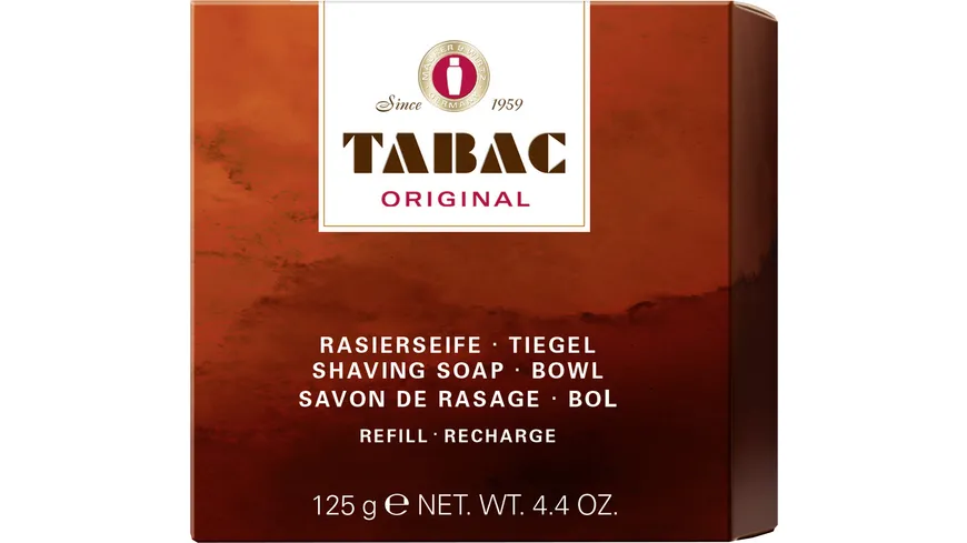 TABAC ORIGINAL Rasier-Seife 125 g