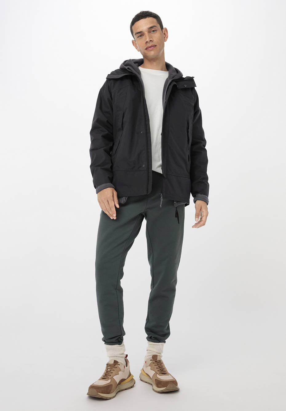 Nature Shell Allwetter-Jacke aus reiner Bio-Baumwolle