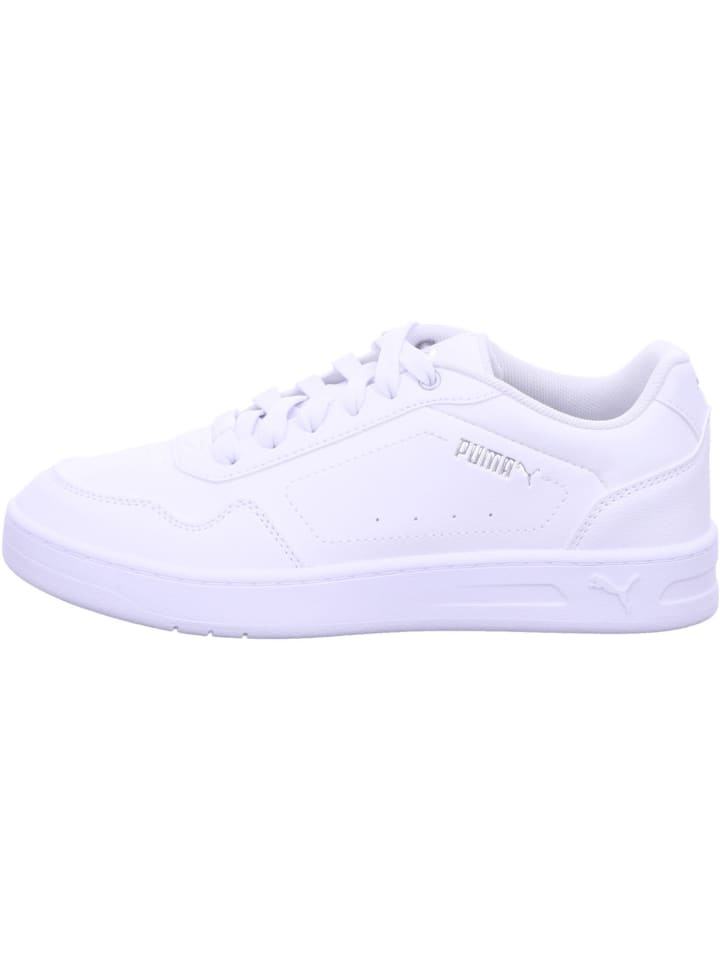 Puma Damen- Schnürschuhe Court Classy,PUMA WHITE-PUMA S in Weiß günstig kaufen