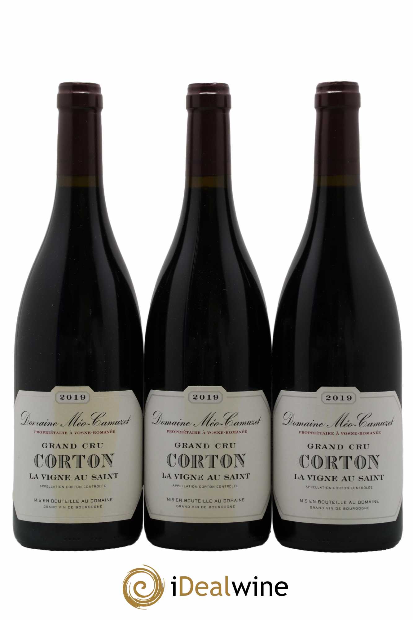 Corton Grand Cru La Vigne au Saint Méo-Camuzet (Domaine)  2019 - Lot de 3 Bouteilles