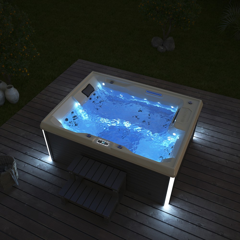 Home Deluxe Outdoor Whirlpool STREAM PURE