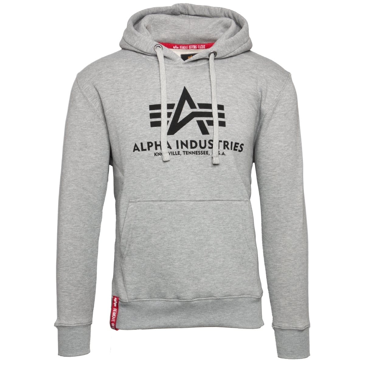 Alpha Industries Basic Hoodie Kapuzenpullover grau