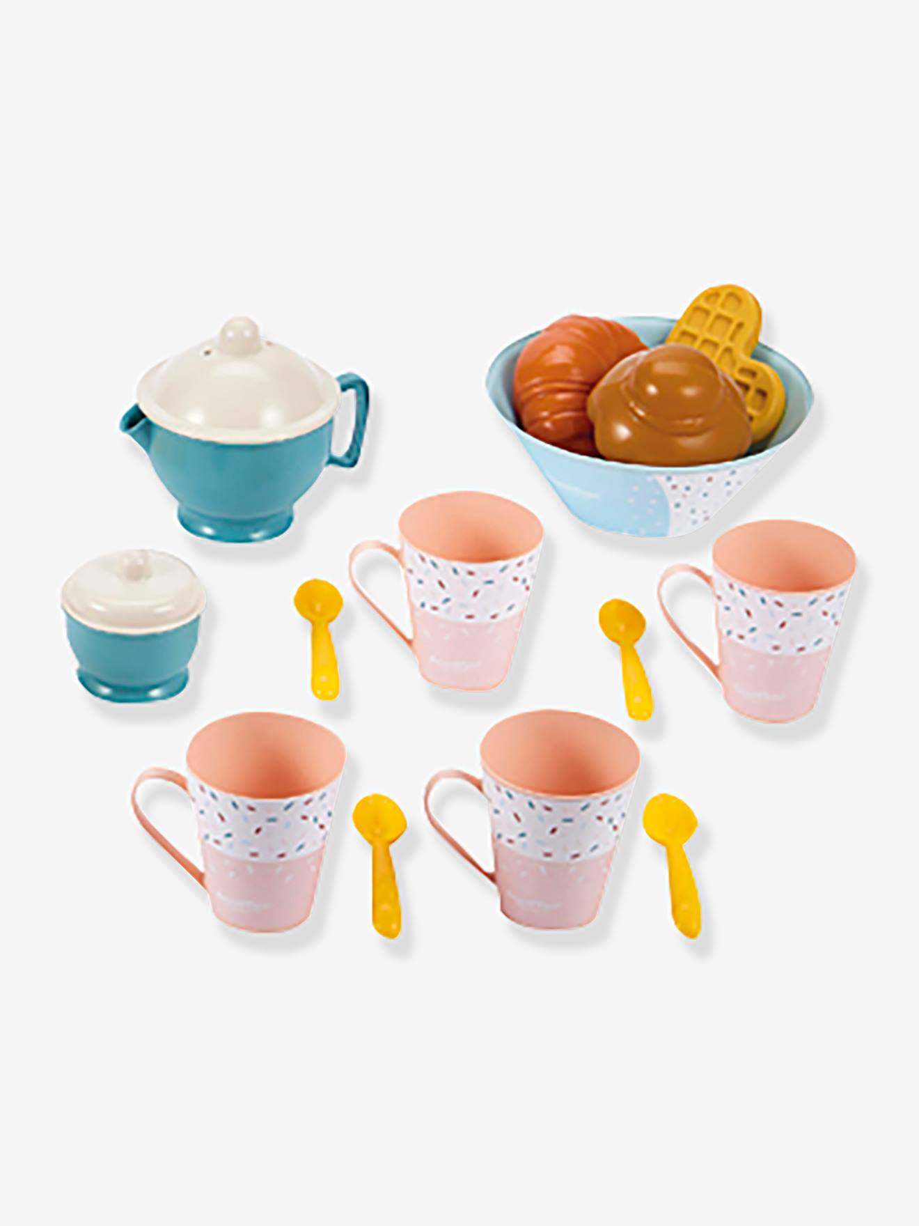 Ecoiffier Kinder Frühstücks-Set VERT AZUR ECOIFFIER - blau