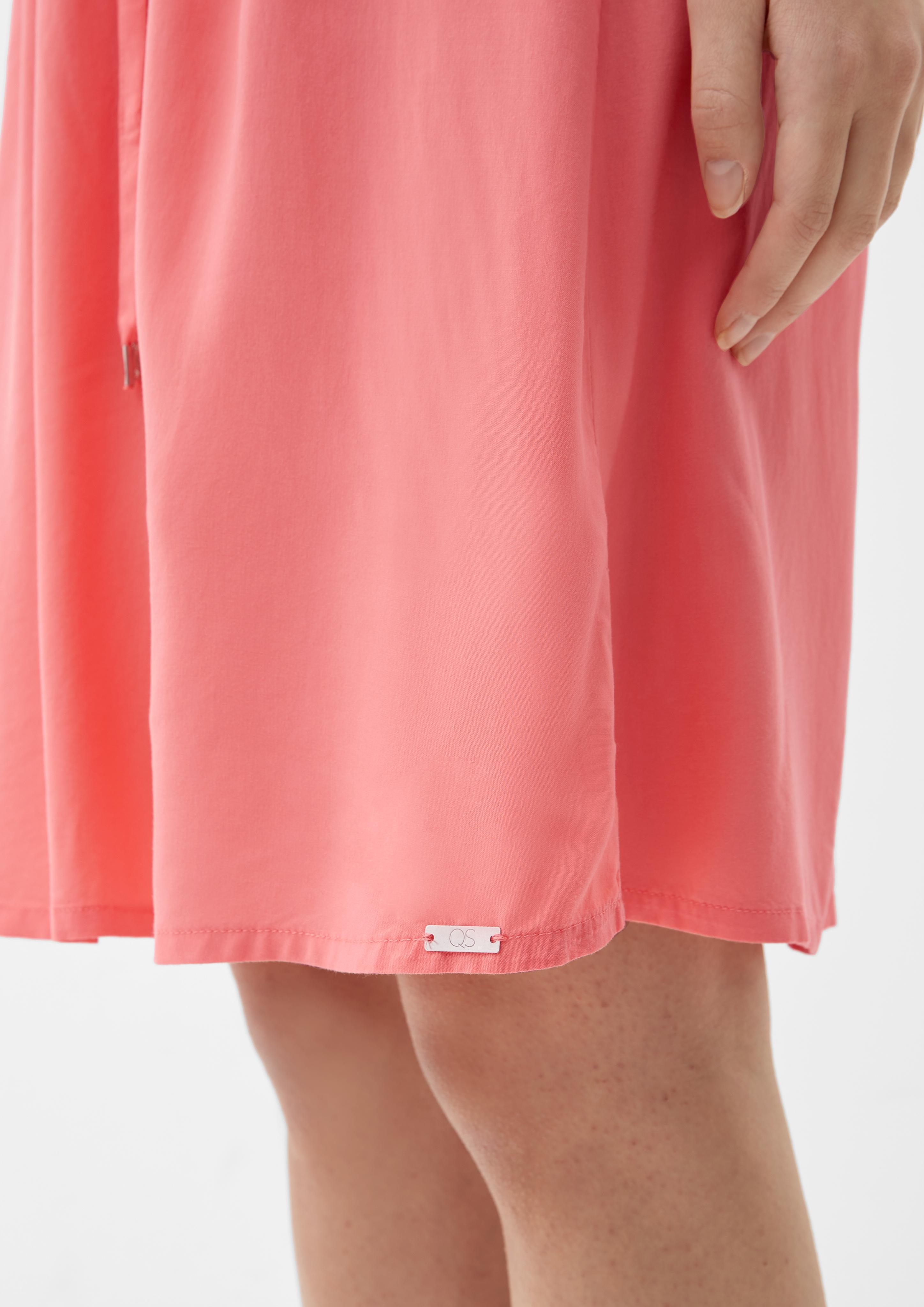 Viskosekleid mit Raffung  2132725-4281