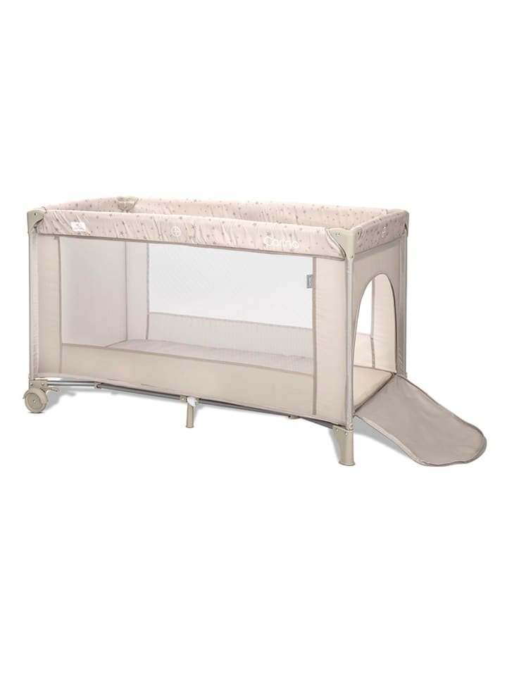 Lorelli Reisebett Carina 2 Ebenen in natur günstig kaufen 60x120 cm