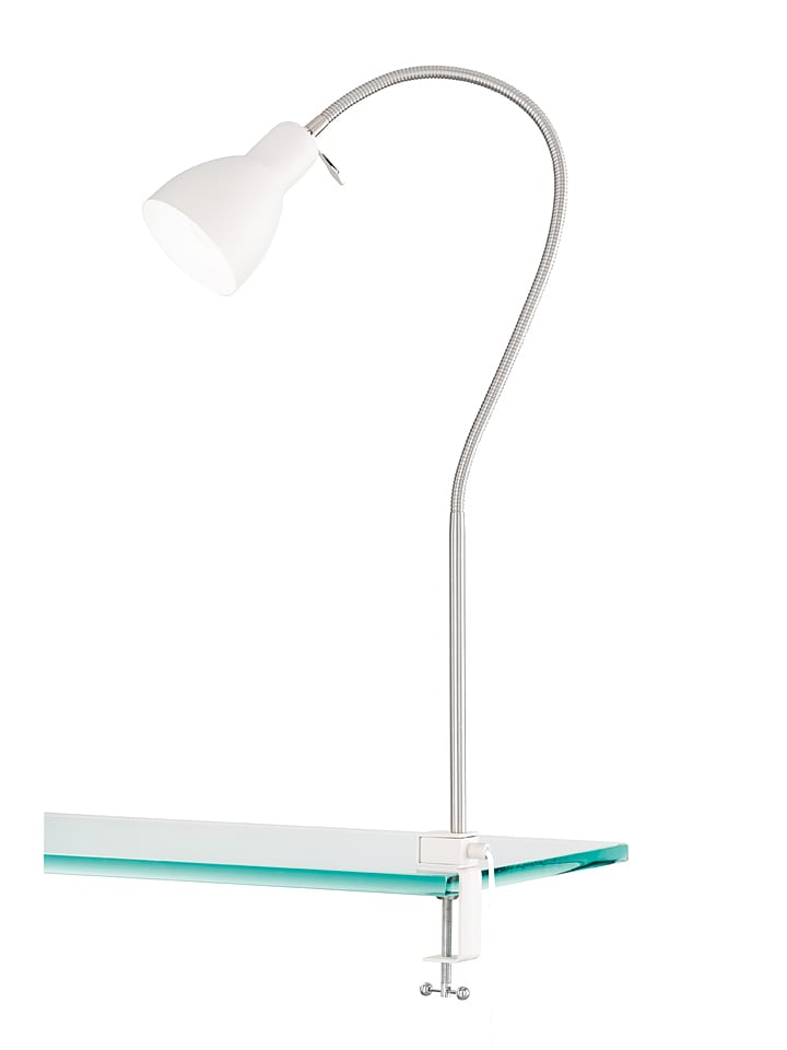 FISCHER & HONSEL Klemmleuchte in Silber/ Weiß - (H)50 cm günstig kaufen onesize