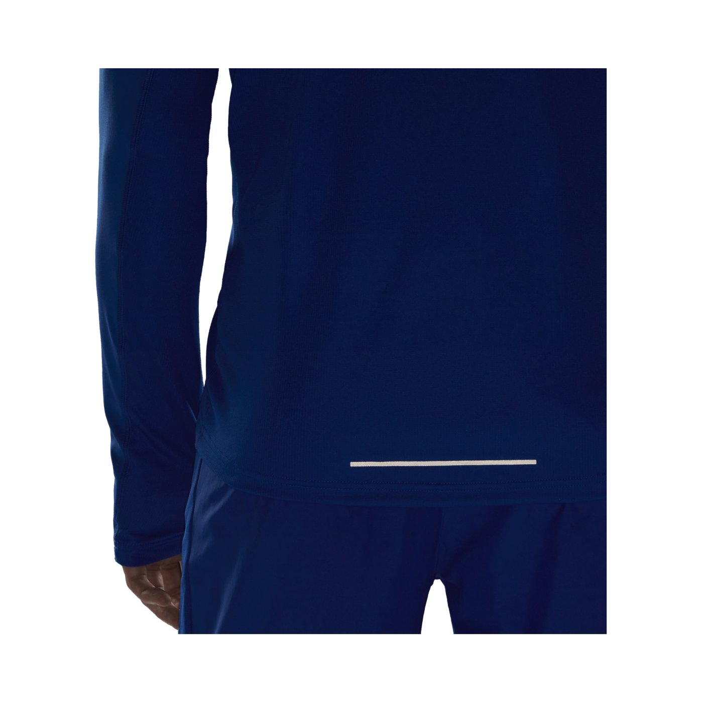 adidas OTR 1/2 Zip Sweatshirt Running Blau