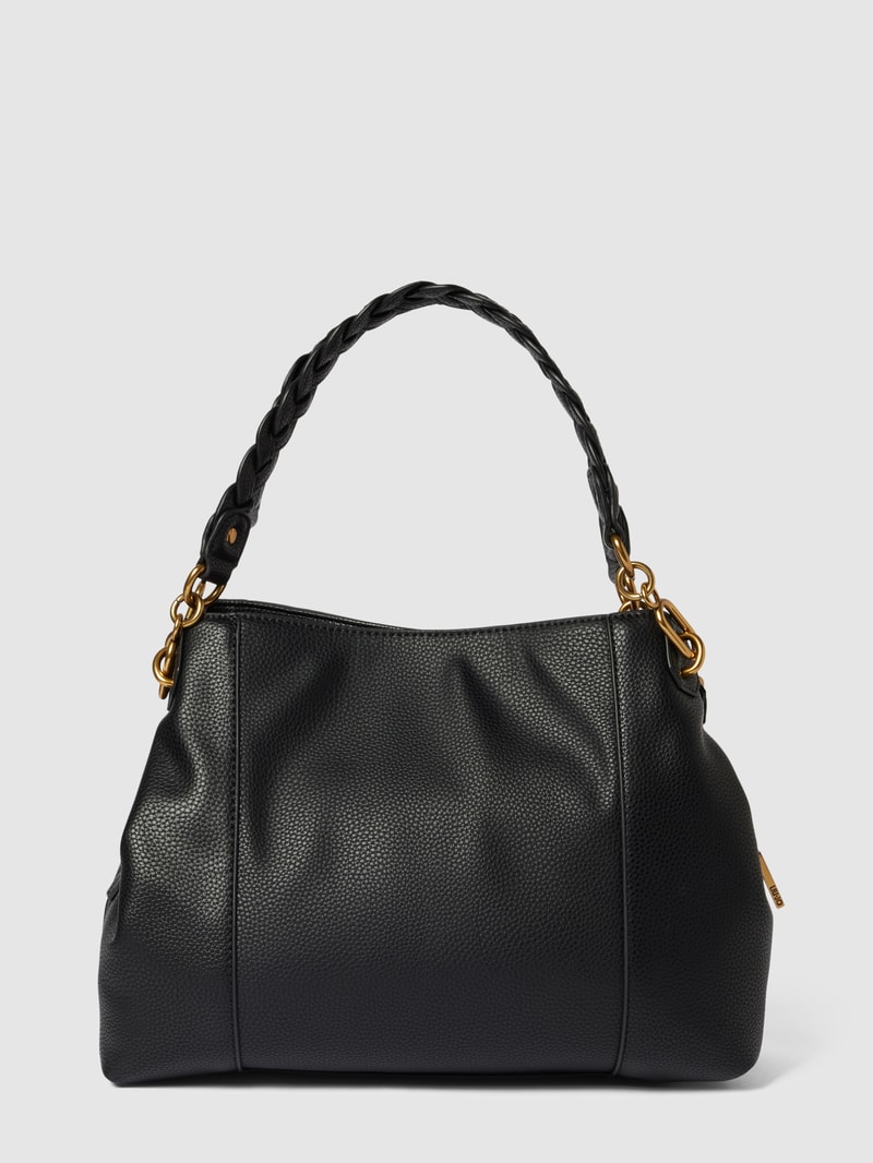 Handtasche mit Strukturmuster Modell 'Arizona' in schwarz