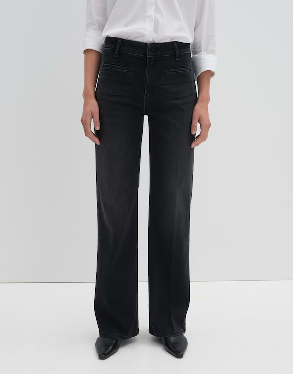 Long Flared Jeans Carie french