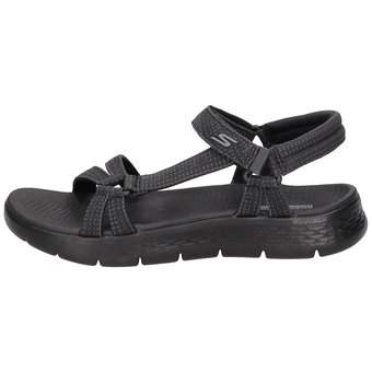 Skechers Go Walk Flex Sandal in schwarz
