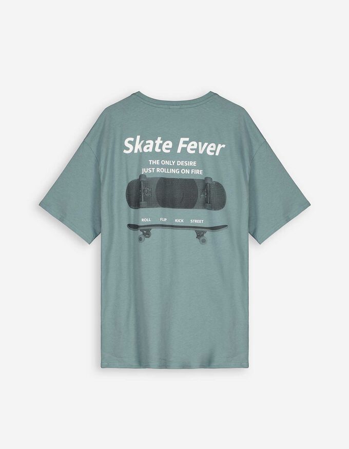 Pyjama Set aus Shirt und Shorts - Rückenprint