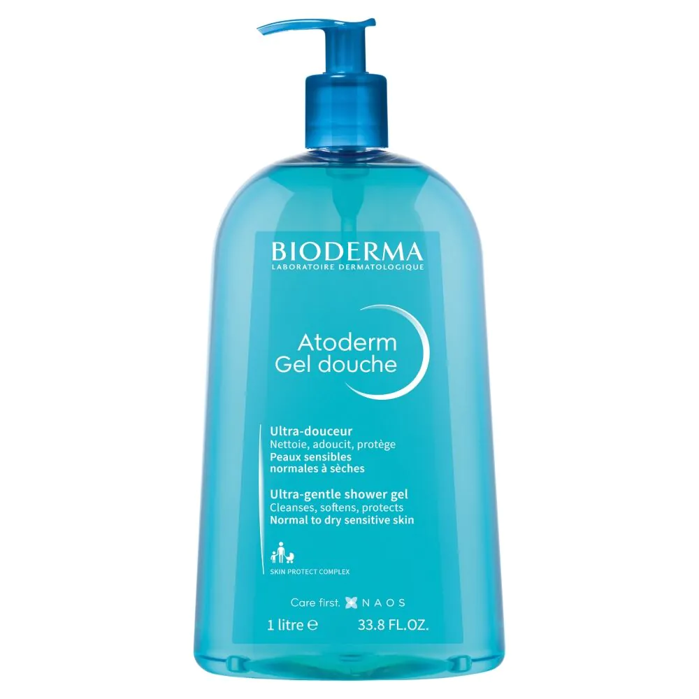 Bioderma Atoderm Gel Douche Αφρόλουτρο και τζελ μπάνιου, 1000 ml