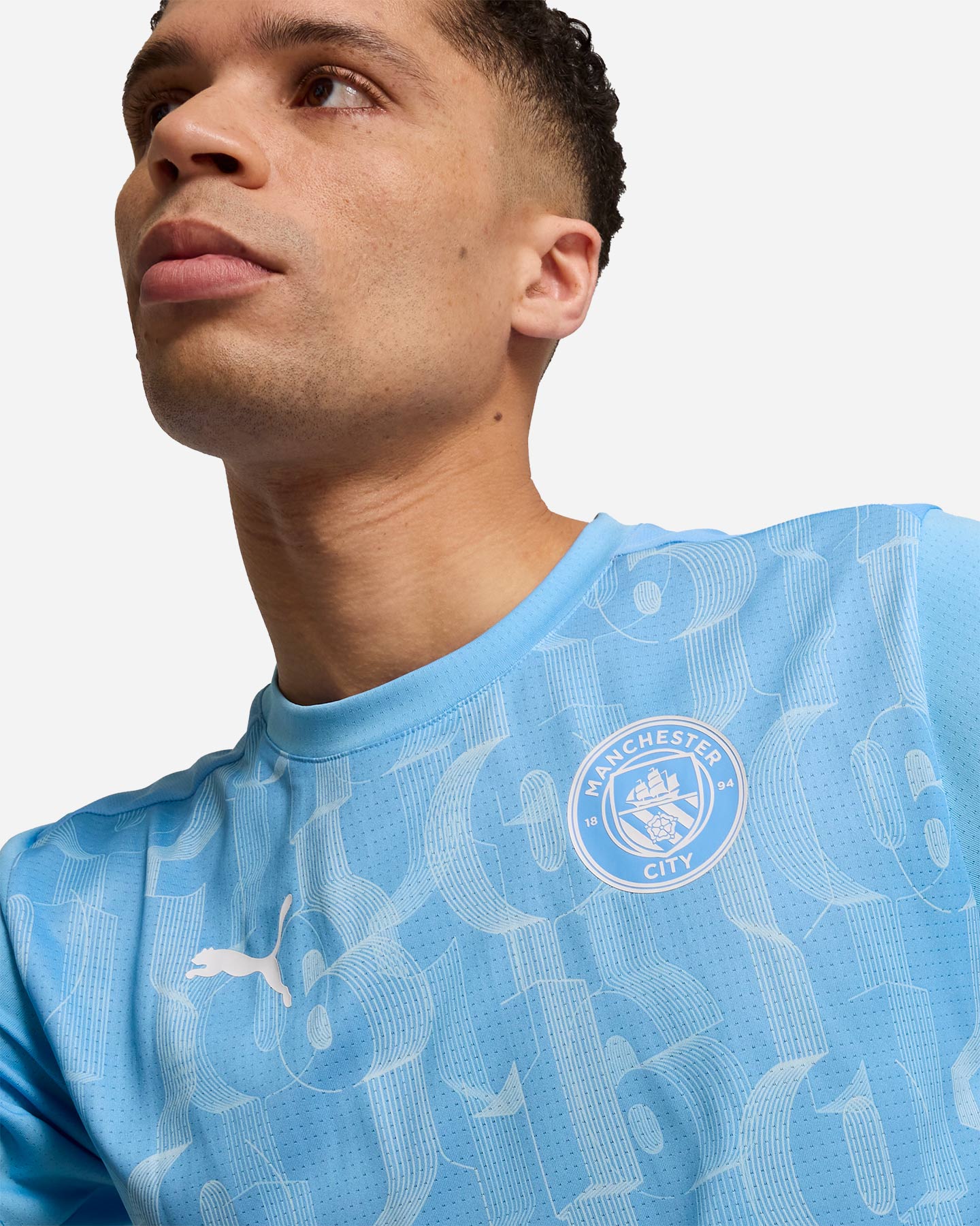 Oficiálne futbalové oblečenie Puma Manchester City Prematch 24-25 M 777578-21