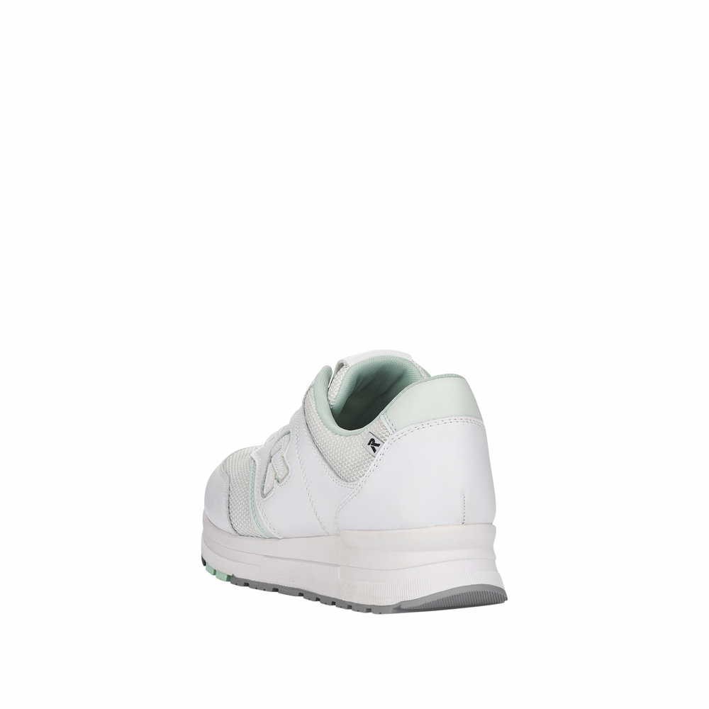 RIEKER Freizeit Schnürer weiss FSK Damen Halbschuhe
