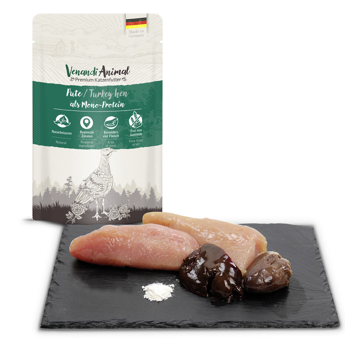 Venandi Animal - Probierpaket I Huhn, Pute, Rind