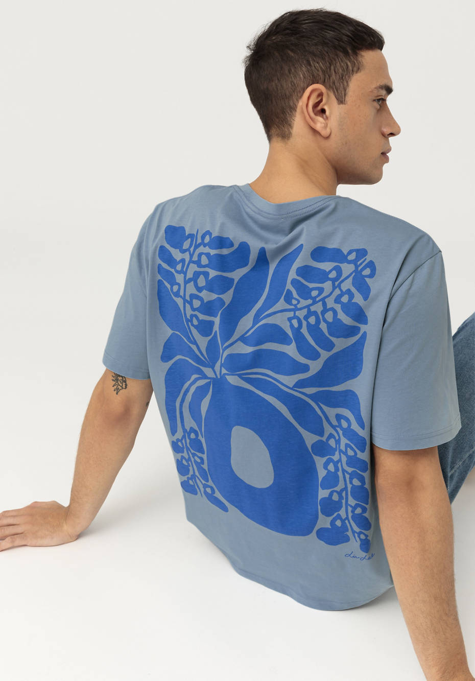 LIV LEE X HESSNATUR T-Shirt aus reiner Bio-Baumwolle