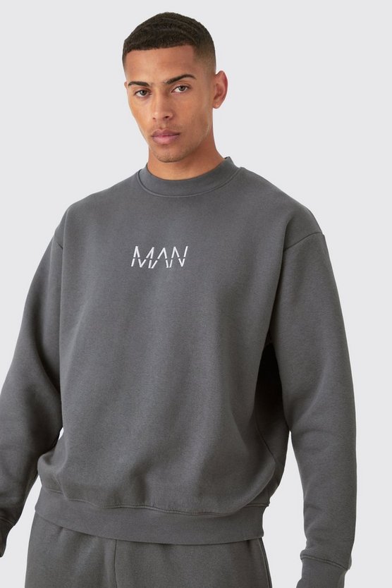 Oversize Original Man Sweatshirt-Trainingsanzug