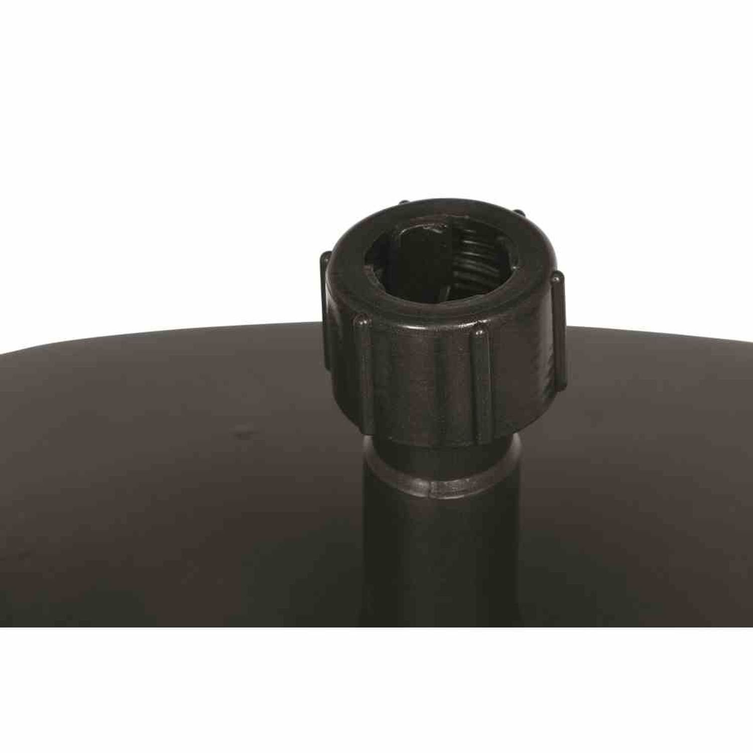 Enne Plastica Group Srl Kunststoffschirmständer Schirmständer Papillon 20 Liter, befüllbar, anthrazit Polyethylen, für
