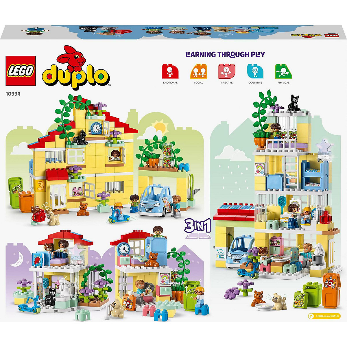 LEGO® DUPLO 10994 3-in-1-Familienhaus