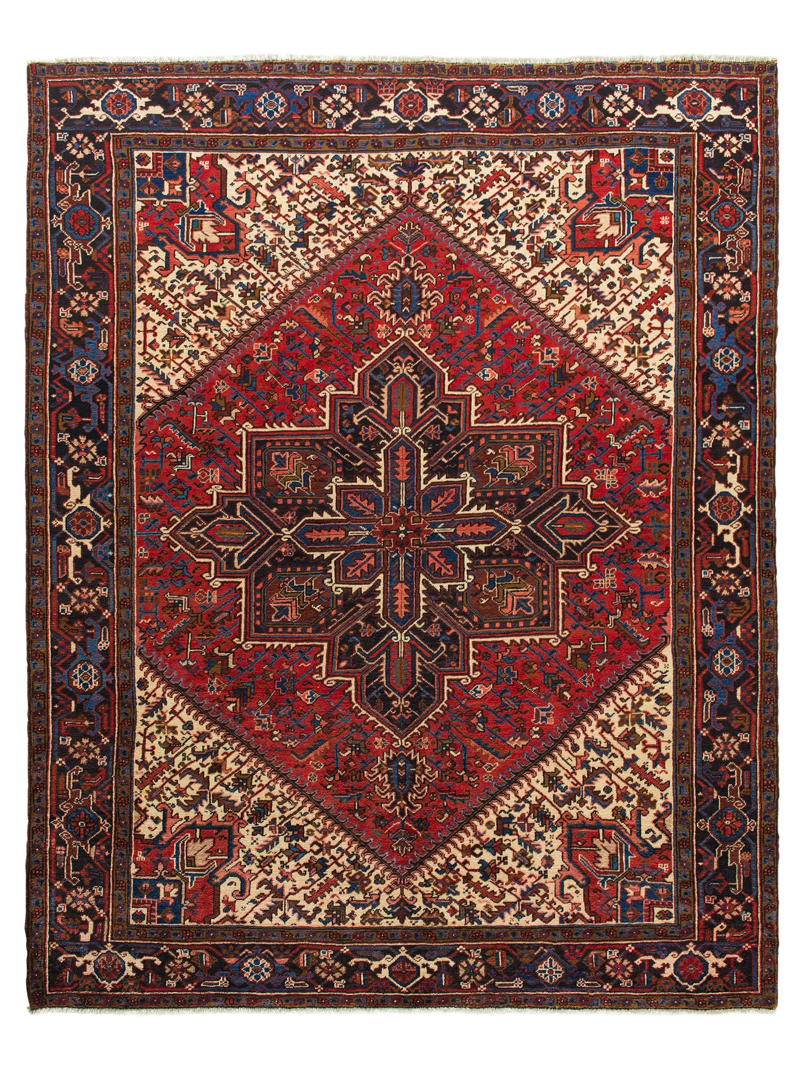 Heriz ca. 250 x 315 cm, Unikat / Einzelstück